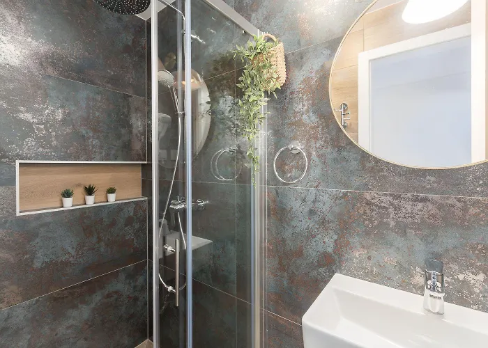 Modernes Nur 250 Meter Zum Mit Privatem Balkon, Grill, Wifi * Пореч